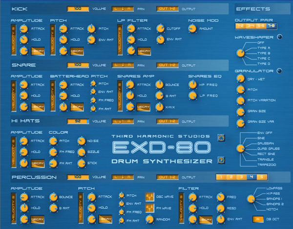 EXD-80 User Interface