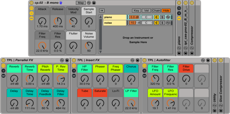 Cassette Piano 02 - Ableton
