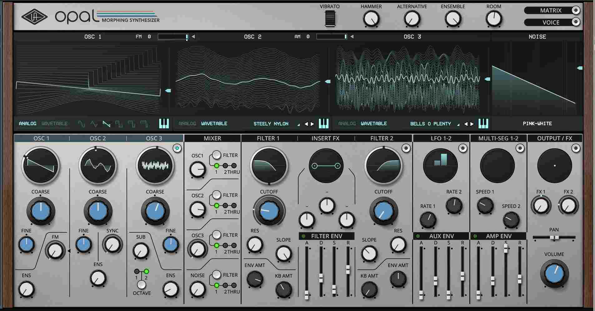 Universal Audio Opal Morphing Synth