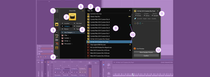 Bitwig Studio 6 Essentials - Browser