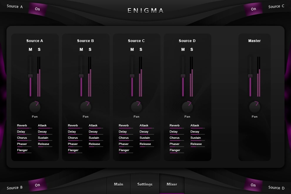 Muze Enigma - Mixer