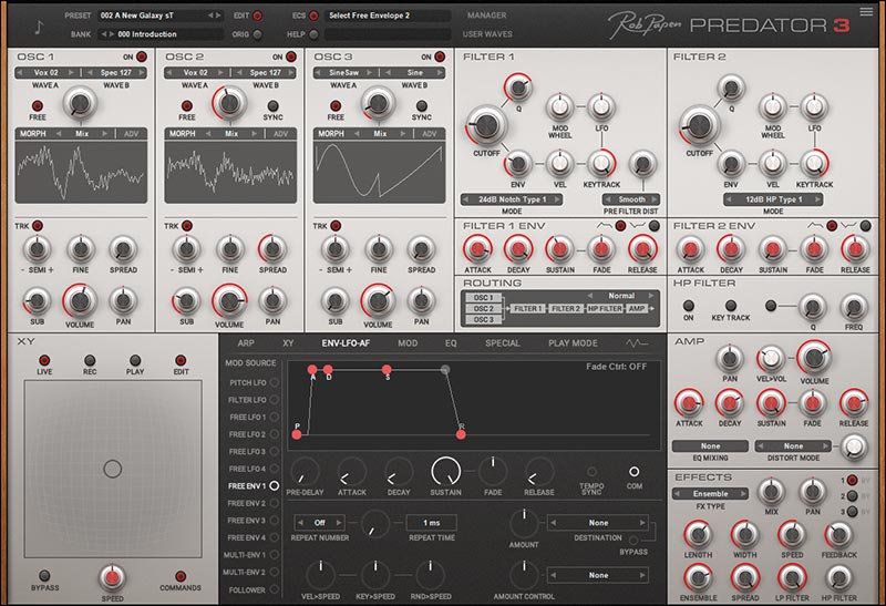 Rob Papen Predator 3 - Env UI