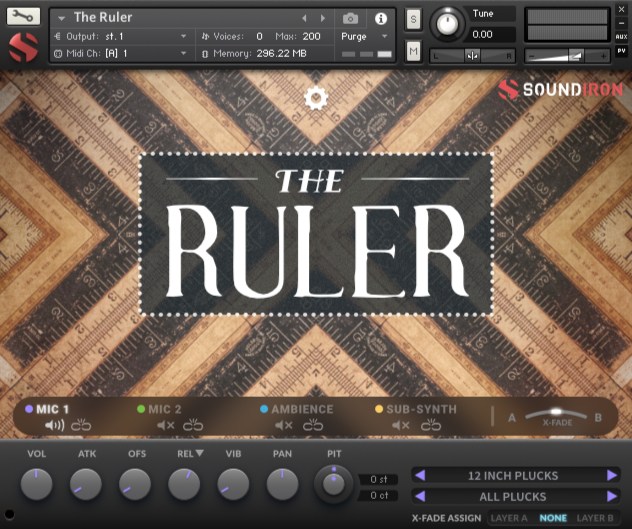 Soundiron The Ruler - UI Main