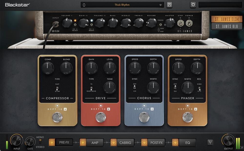 Blackstar St. James Suite - GUI 1