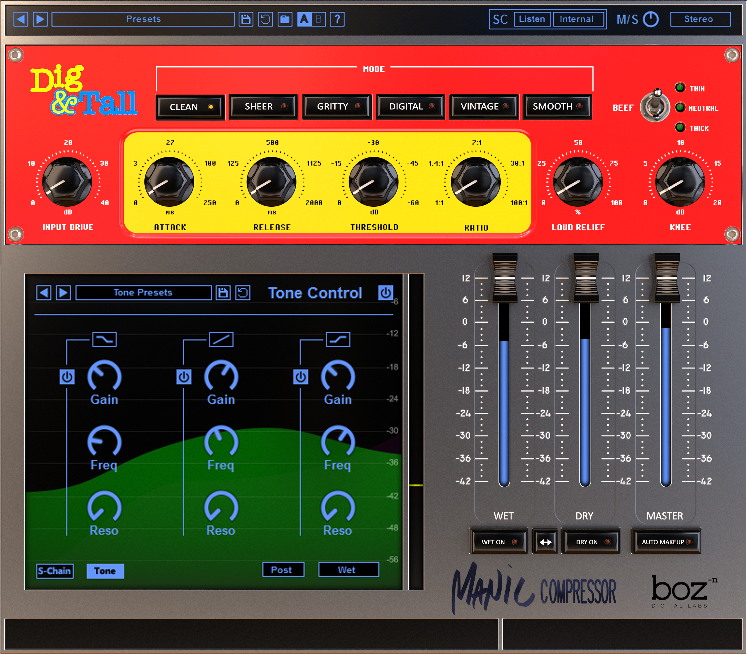 Manic Compressor UI 2