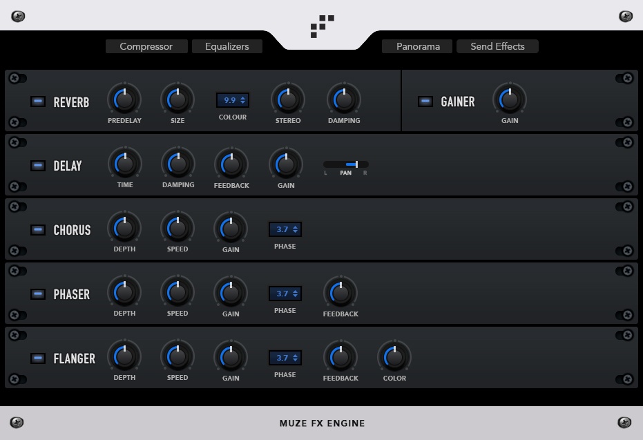 Muze Aquamarine - Rack