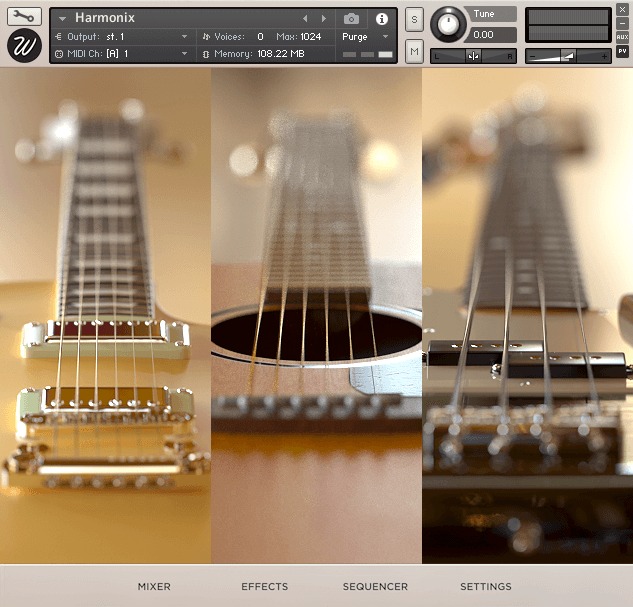 Wavesfactory Harmonix - User Interface