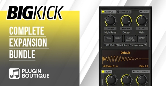 Plugin Boutique BigKick Complete Expansion Bundle