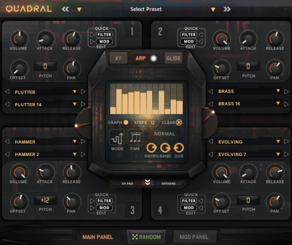 Soundiron - Quadral - ARP UI