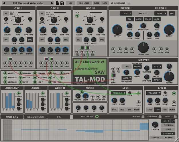 TAL-Mod interface