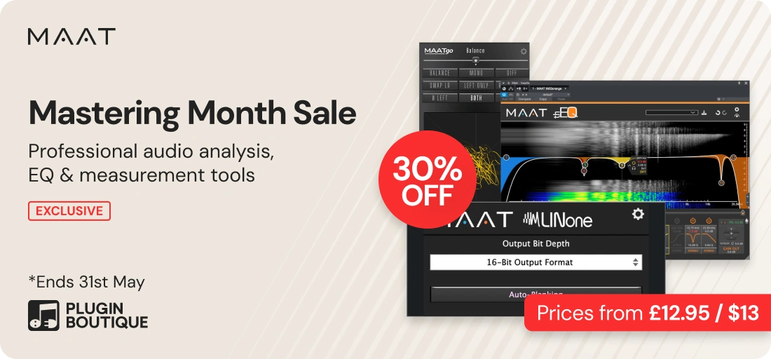 MAAT Mastering Month Sale (Exclusive)