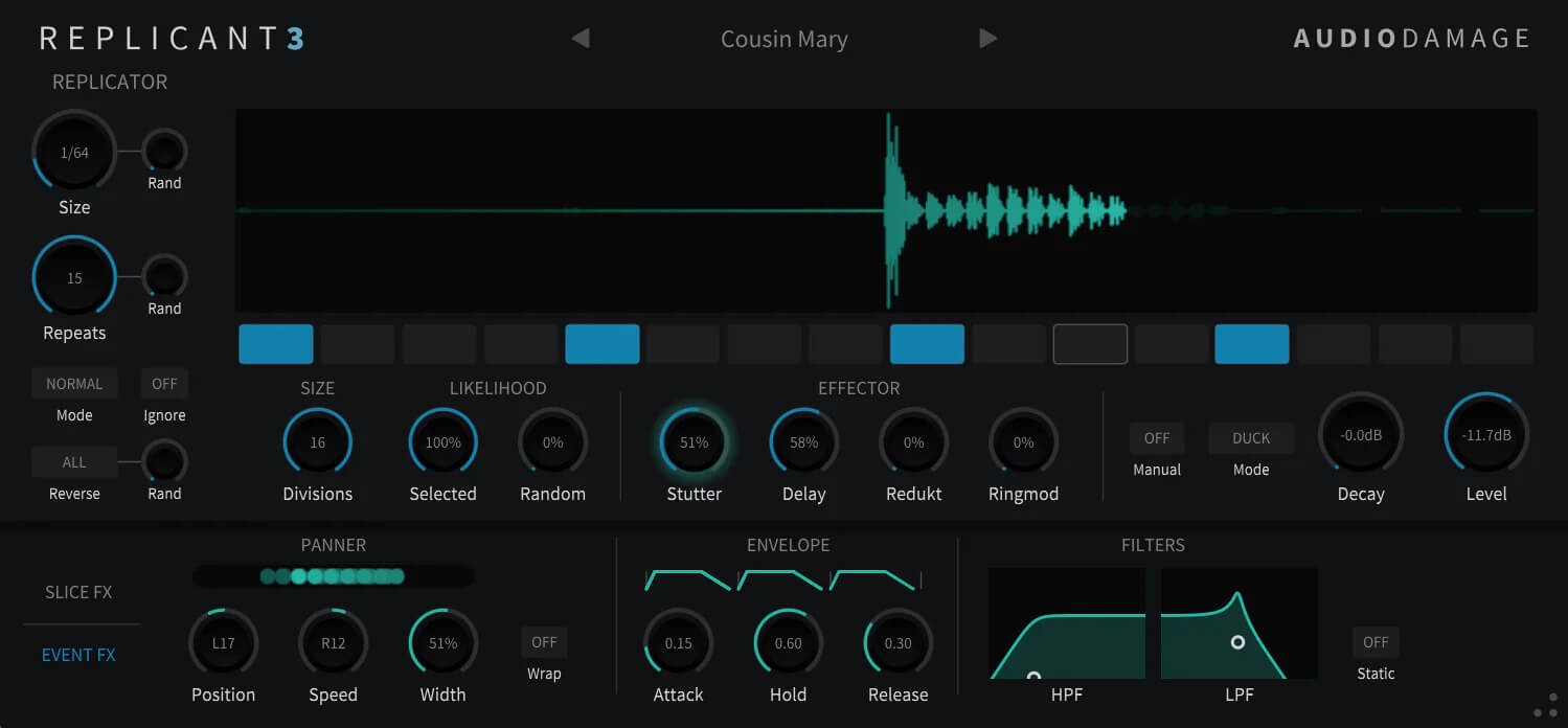 Audio Damage Replicant 3 - UI 2