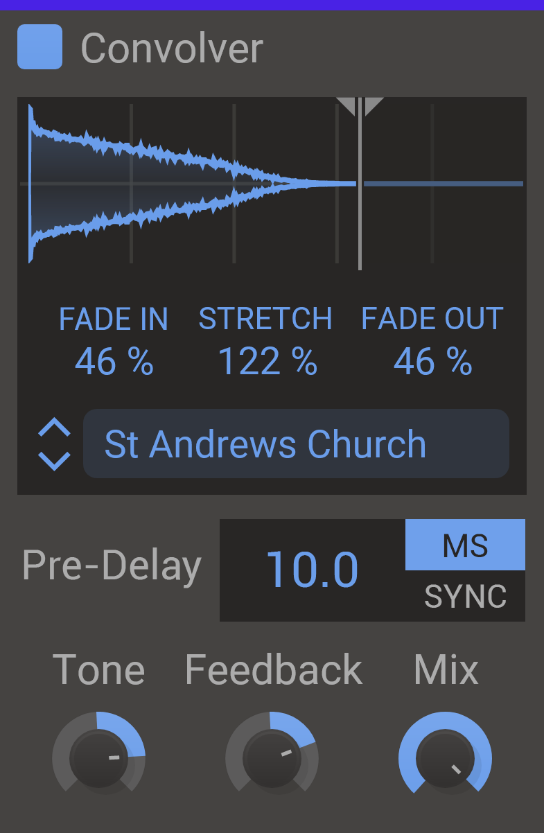 Kilohearts Convolver Snapin UI