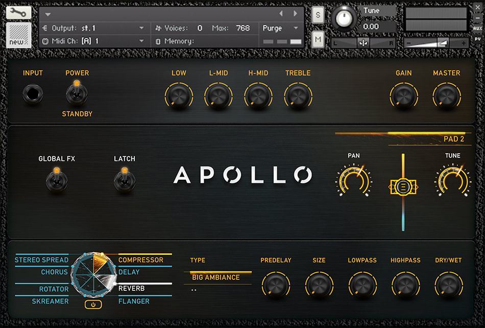 Vir2 Instruments Apollo: Cinematic Guitars - UI Image 4