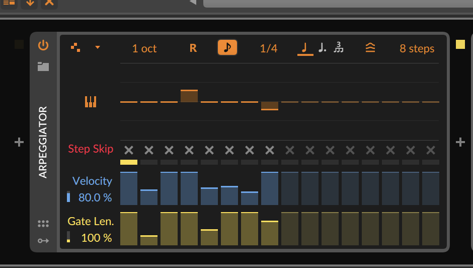 Bitwig Studio Producer 6 - Arpeggiator