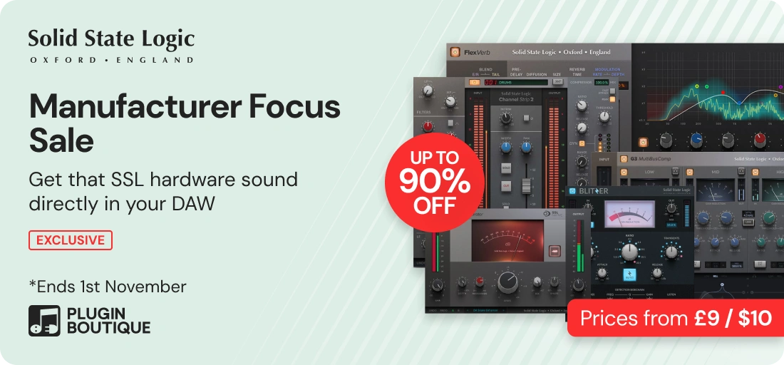 Solid State Logic Manufacturer Focus Sale (Exclusive)