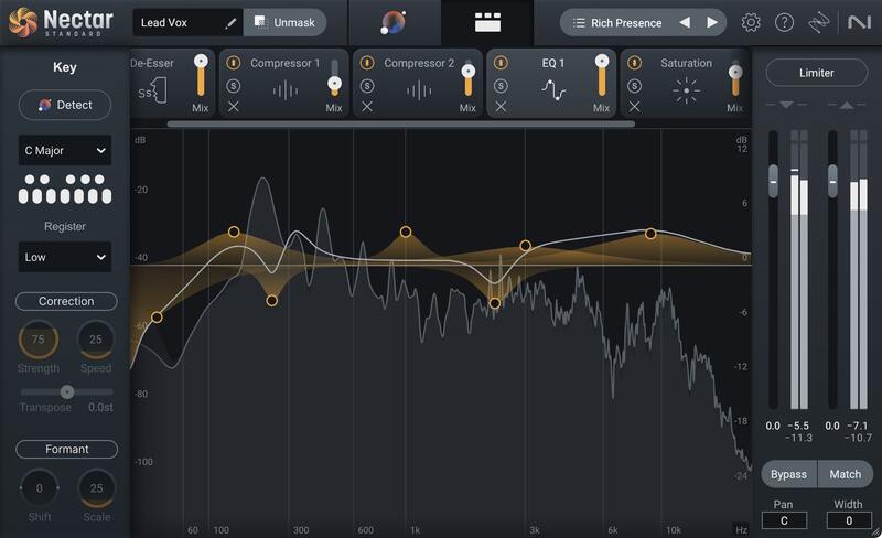 iZotope Nectar 4 Standard - EQ