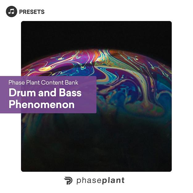Phase Plant Expansion Pack: Drum & Bass Phenomenon interface