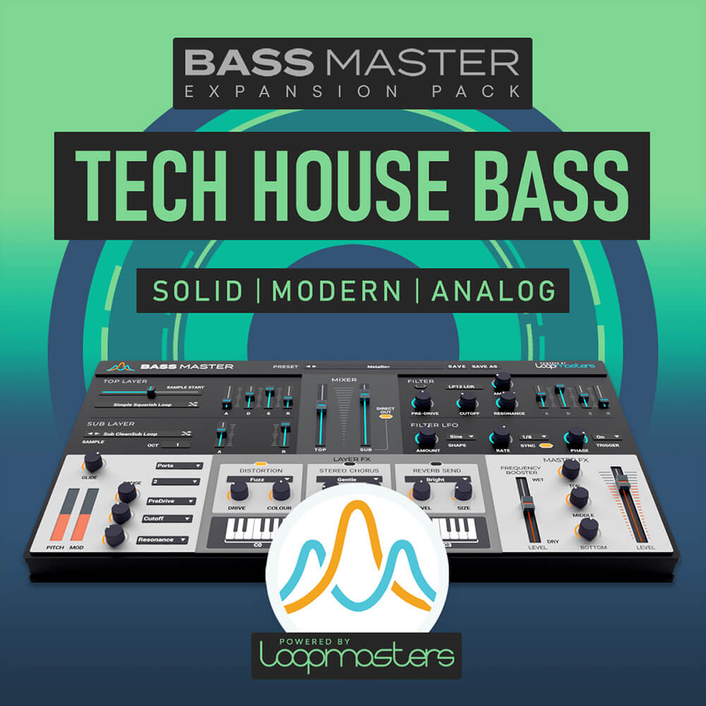 Bass Master Expansion Pack: Tech House Bass