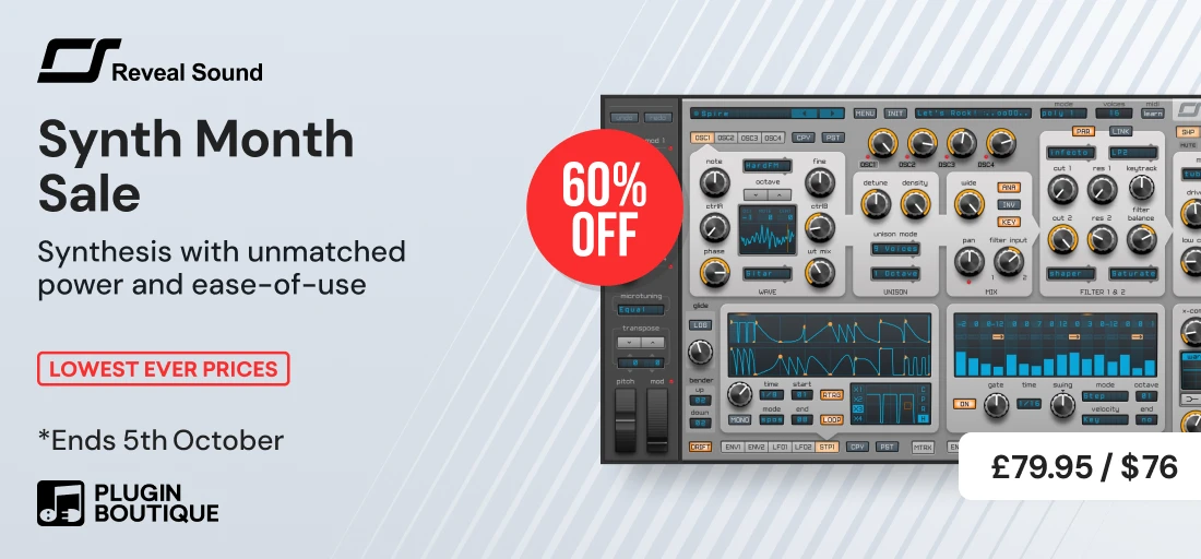 Reveal Sound Spire Synth Month Sale (Exclusive)