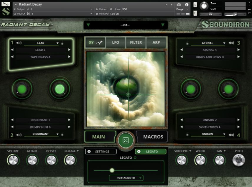 Soundiron Radiant Decay - UI 1