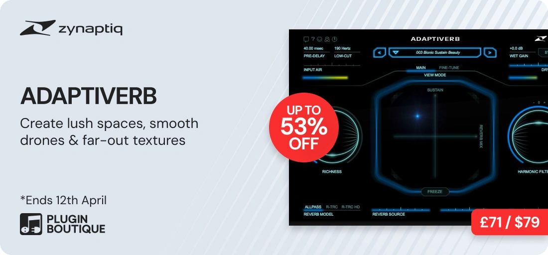 Zynaptiq ADAPTIVERB Sale