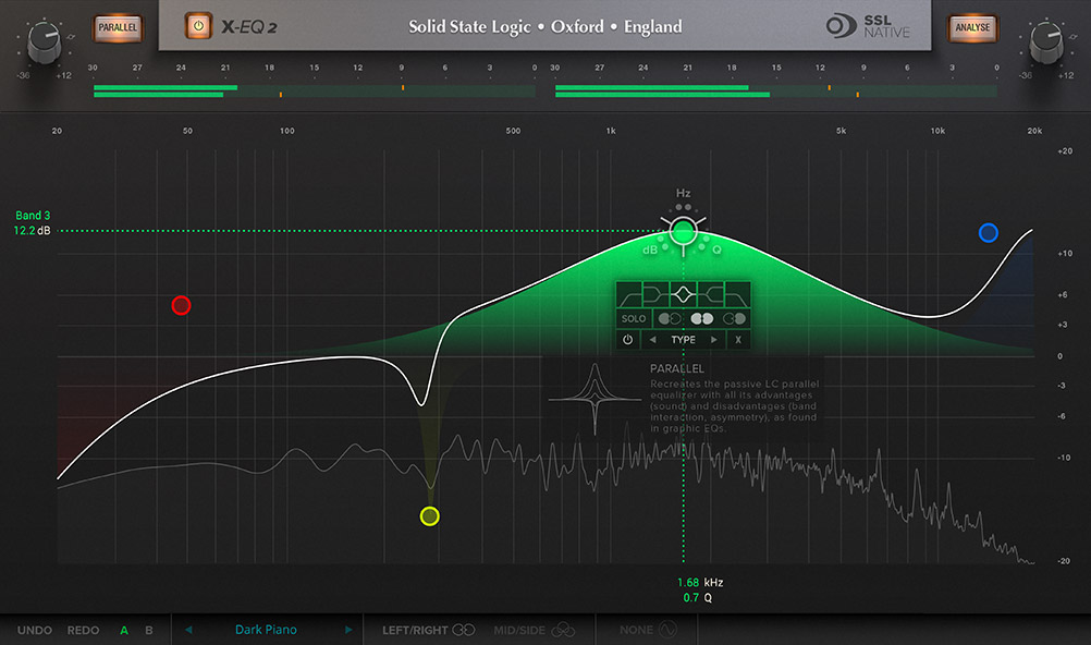 SSL Native X-EQ 2 - Main GUI