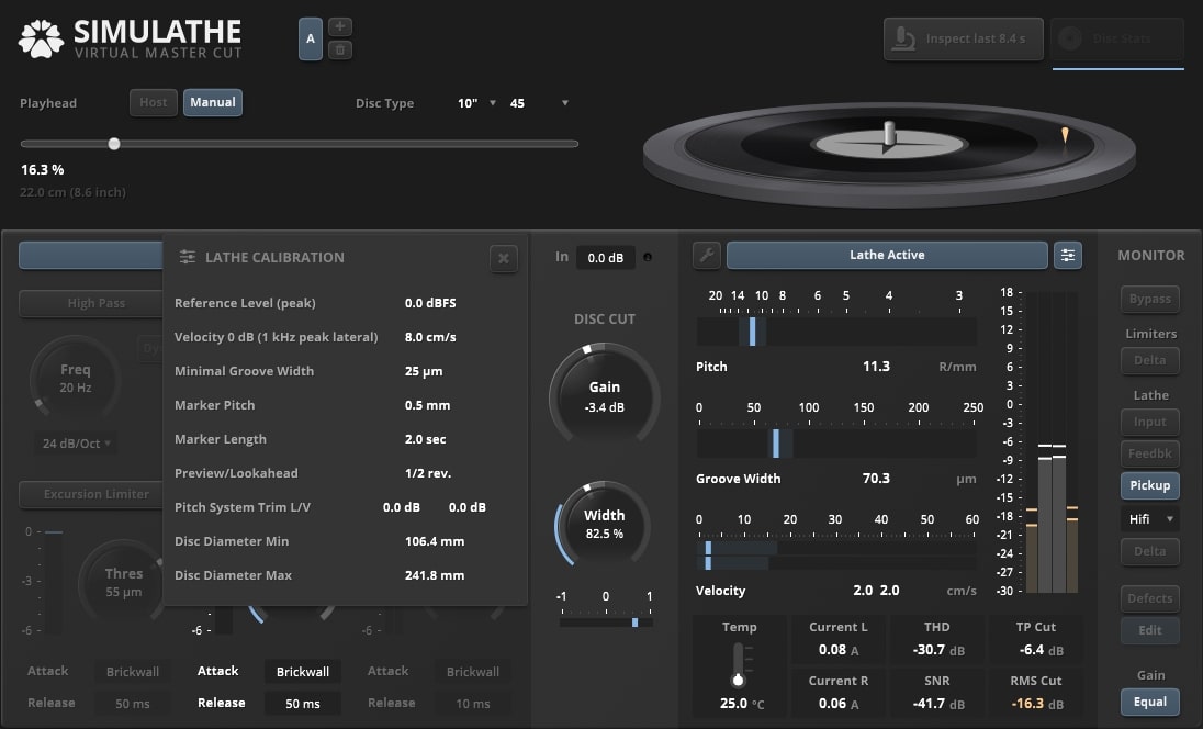 Tokyo Dawn SimuLathe CUT 