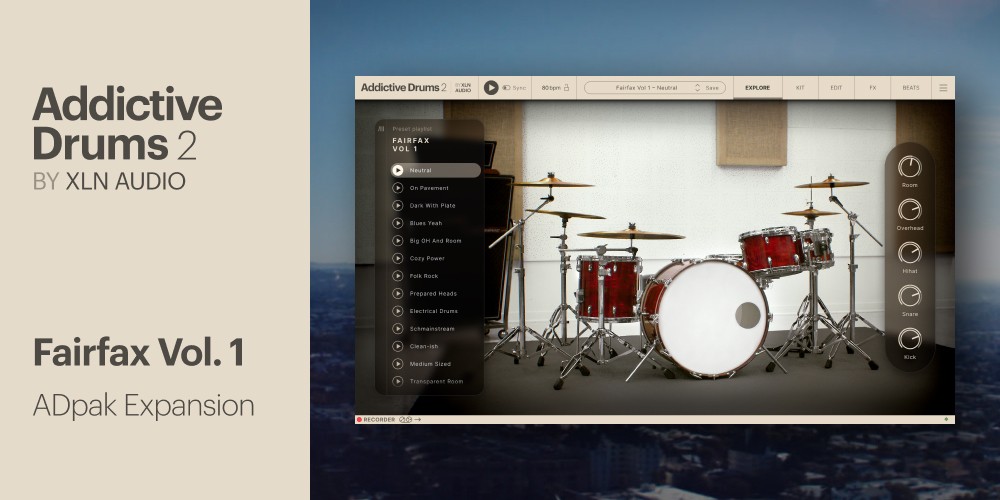 XLN Audio Fairfax Vol.1 ADpak