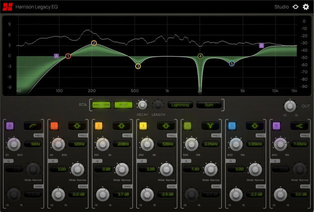 Legacy EQ screenshot