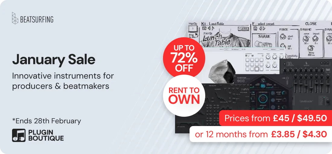 BEATSURFING January Sale