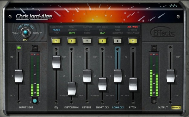 CLA Effects interface