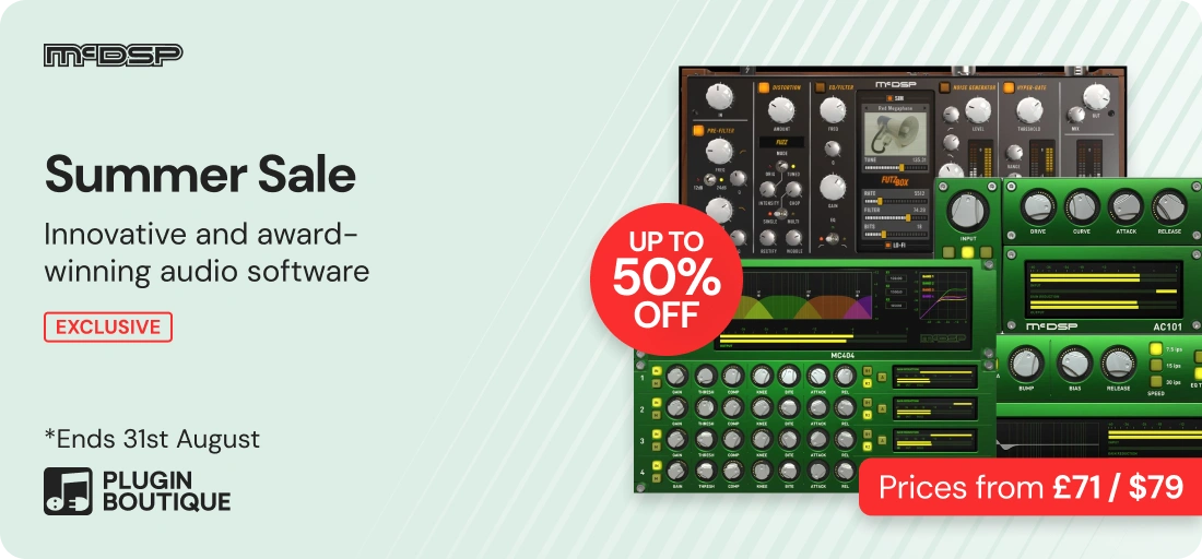McDSP Summer Sale (Exclusive)