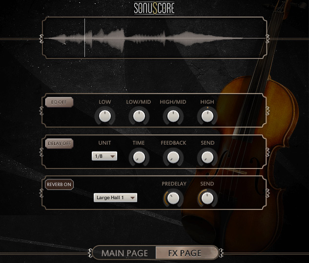 Sonuscore Lyrical Violin Phrases - FX