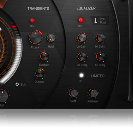 PUNISH Transients & EQ Interface
