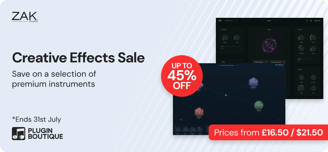 ZAK Sound Creative Effects Sale