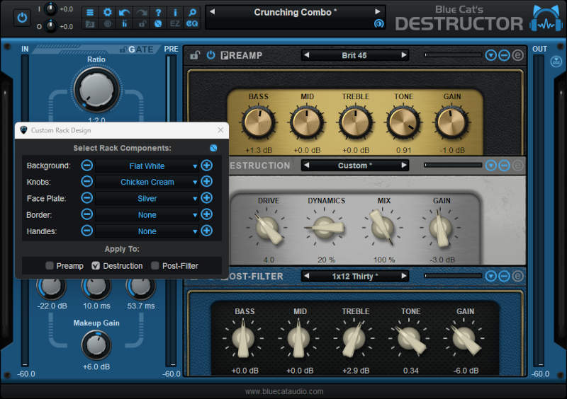 Blue Cat's Destructor 2 - Rack Designer