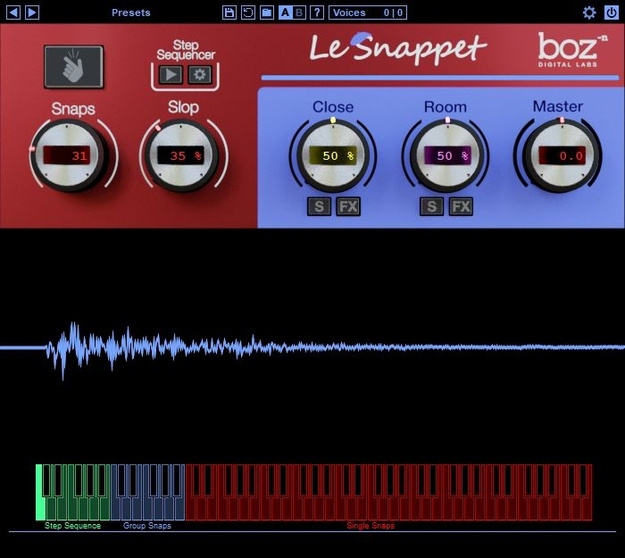 Le Snappet interface