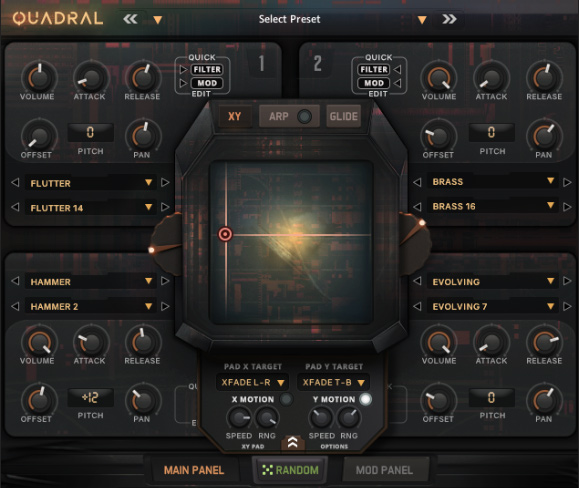 Soundiron - Quadral - XY UI