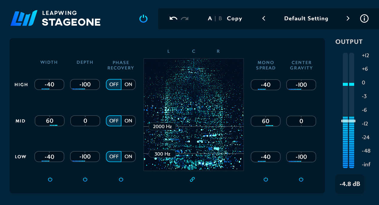 StageOne2 GUI