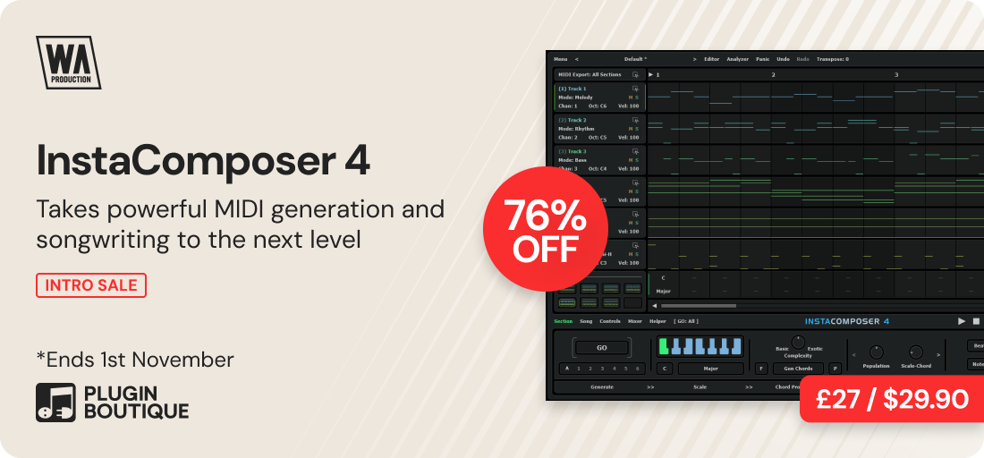 W.A. Production InstaComposer 4 Intro Sale