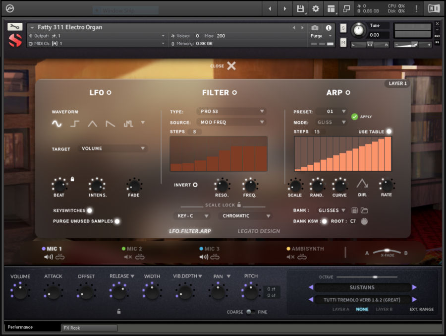 Soundiron Fatty 311 - Gliss UI