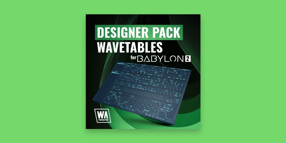 W. A. Production Designer Pack Wavetables for Babylon 2