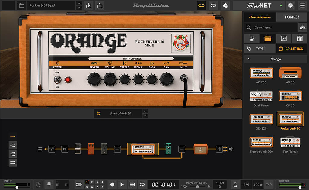 AmpliTube Orange