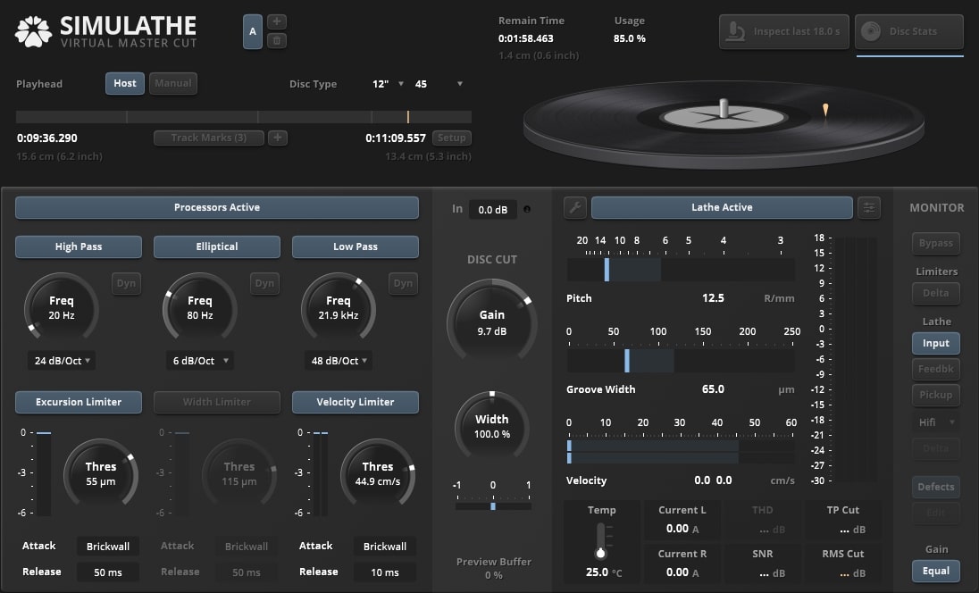 Tokyo Dawn SimuLathe CUT GUI