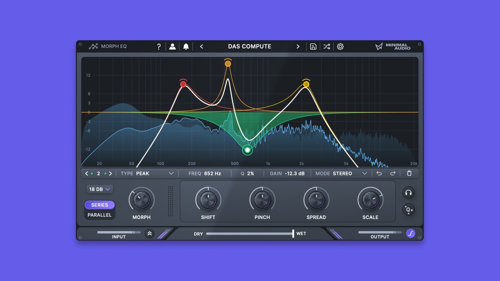 Minimal Audio Morph EQ