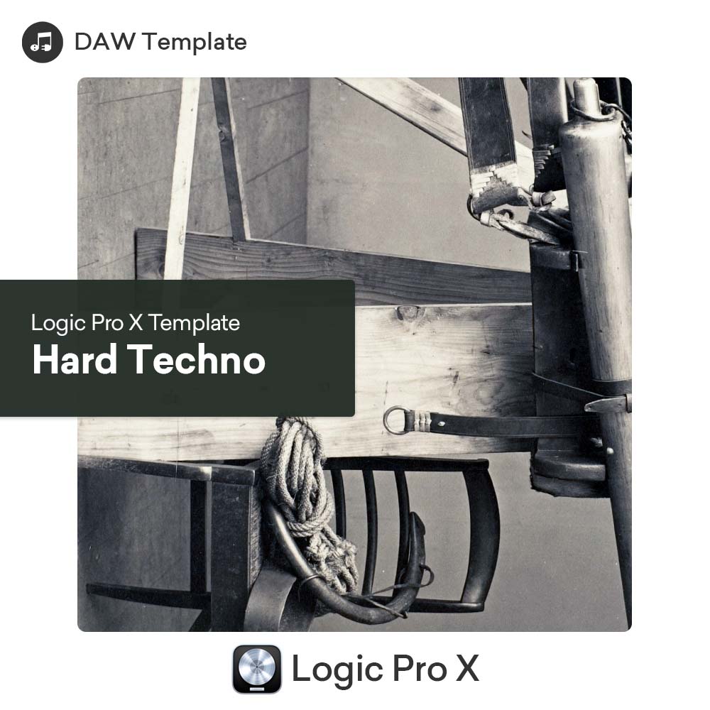 Hard Techno Logic Pro X Template - Square