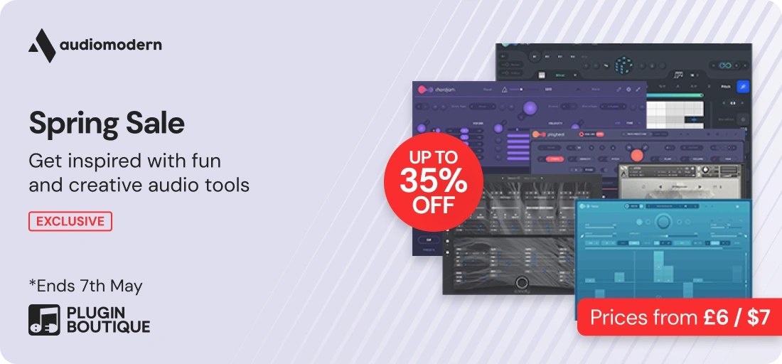 Audiomodern Spring Sale