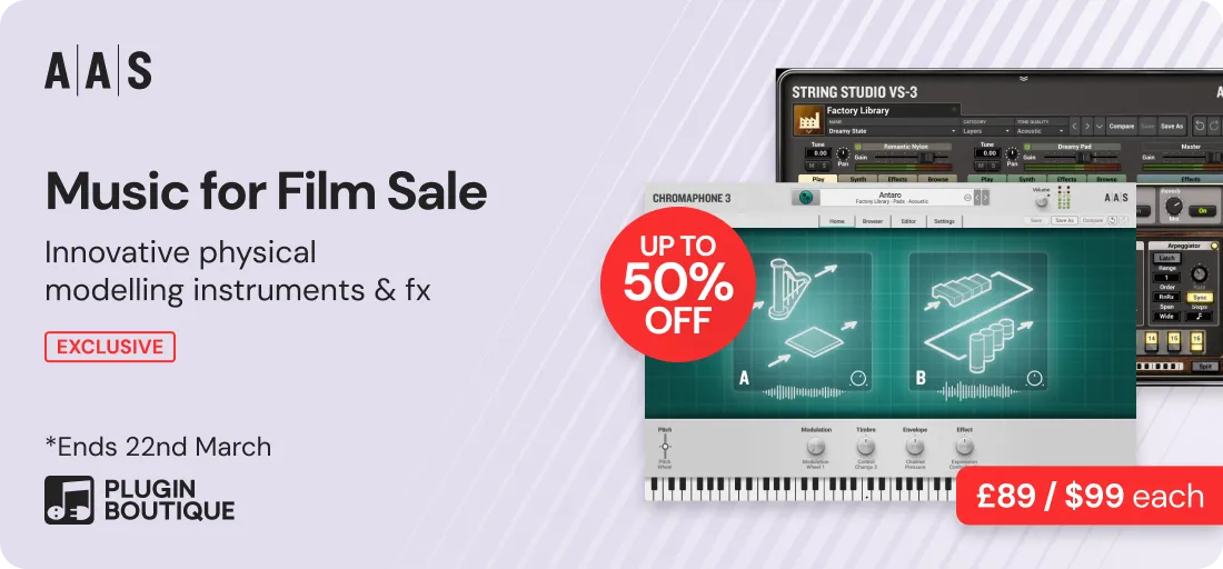 AAS Music for Film Sale (Exclusive)