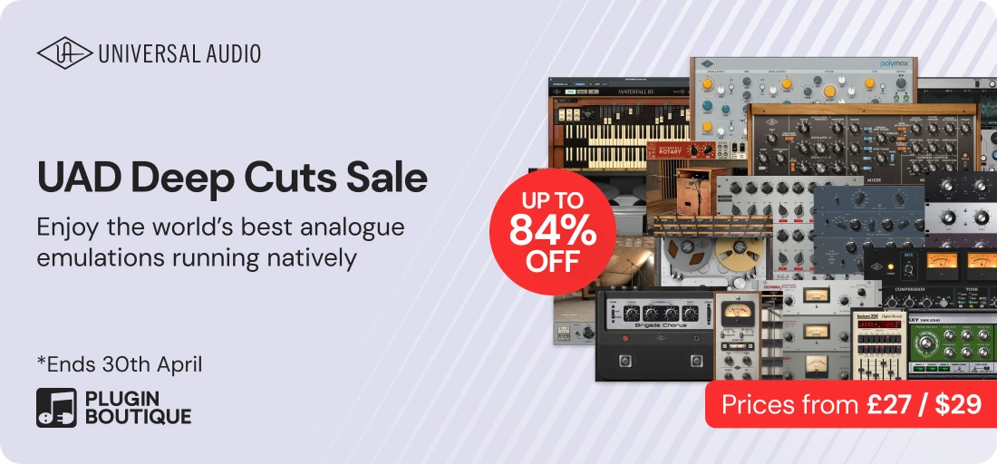 Universal Audio UAD 'Deep Cuts' Sale